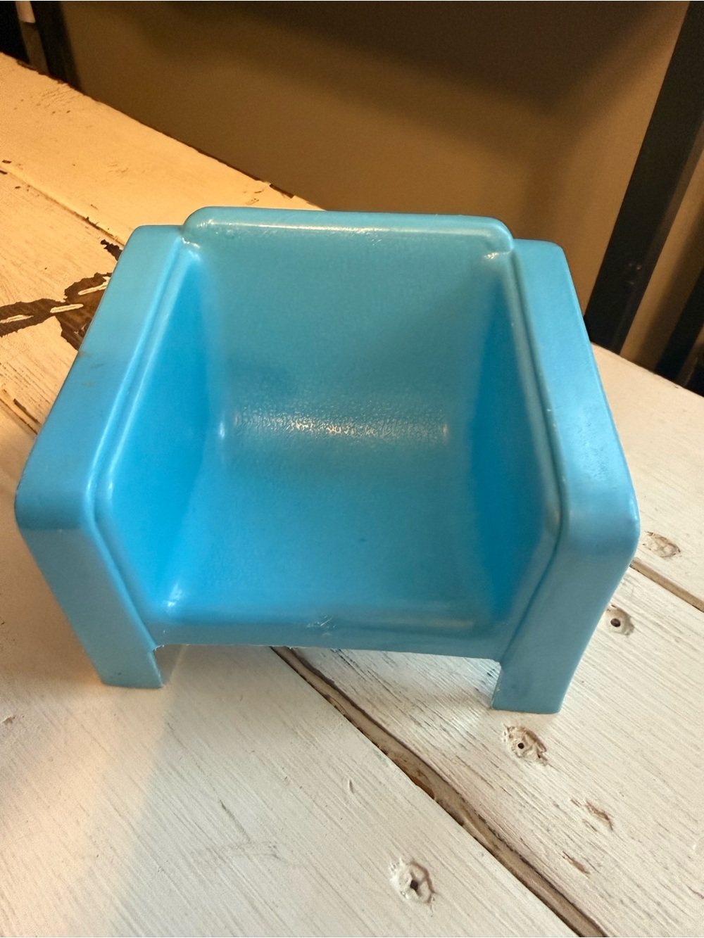 Vintage 1973 Mattel Blue Barbie Ken Dream House Chair 7825-0120 Furniture MOD